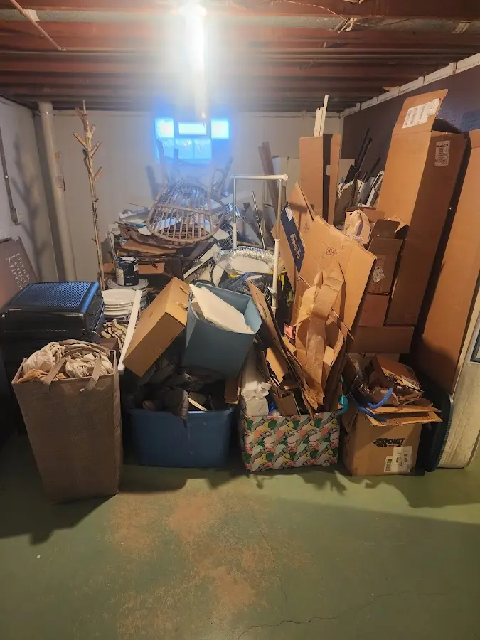 Roll-off dumpster container at job site for Yard Waste Dumpster Rental in Gatesville